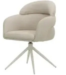 Polsterstuhl 63x64x87 Webstoff beige MALIK #01