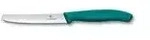 Victorinox Tomaten- und Tafelmesser 11cm Gr&uuml;n