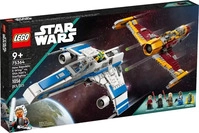 LEGO 75364, LEGO Star Wars 75364 New Republic E-Wing vs. Shin Hatis Starfighter