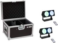 EUROLITE Set 2x LED CBB-2 COB RGB Leiste + Case