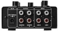 OMNITRONIC GNOME-202P Mini-Mixer schwarz