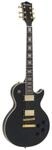 DIMAVERY LP-530 E-Gitarre, schwarz/gold