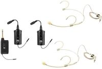 OMNITRONIC Set FAS TWO + 2x BP + 2x Headset 660-690Mhz