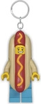 LEGO 5005705, LEGO Mann im Hotdog-Kost&uuml;m - Schl&uuml;sselanh&auml;nger mit Licht