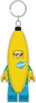 LEGO 5005706, LEGO Bananen-Mann - Schl&uuml;sselanh&auml;nger mit Licht