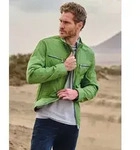 engbers Herren Jacke kurz mit Stehkragen Gr&uuml;n regular uni - 50