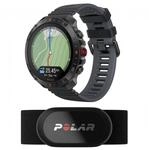 Polar Grit X2 Pro schwarze Uhr + Polar H10 Herzfrequenzsensor