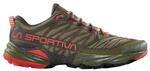 La Sportiva Akasha II Laufschuhe Gr&uuml;n Rot SS26, Gr&ouml;&szlig;e 41,5 - EUR