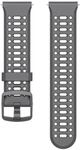 Coros Pace 3 22 mm graues Silikonarmband