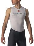 Castelli Active Cooling &Auml;rmelloses Unterhemd Silber-Grau, Gr&ouml;&szlig;e S