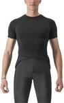 Castelli Core Schwarzes Kurzarm-T-Shirt, Gr&ouml;&szlig;e S/M