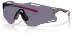 Oakley Cybr Zero Brille Grau Rosa