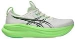 Asics Gel-Nimbus 28 Schuhe Wei&szlig; Gr&uuml;n SS26, Gr&ouml;&szlig;e 43,5 - EUR