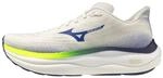 Mizuno Wave Sky 9 Schuhe Beige Blau SS26, Gr&ouml;&szlig;e 42 - EUR