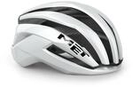 Met Trenta 3K Carbon Gl&auml;nzend Wei&szlig; Helm, Gr&ouml;&szlig;e S (52-56 cm)