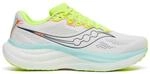 Saucony Ride 19 Wei&szlig; Gelb SS26 Damen Sneaker, Gr&ouml;&szlig;e 36 - EUR