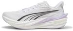 Puma Deviate NITRO 4 Laufschuhe Wei&szlig; Lila AW26 Damen, Gr&ouml;&szlig;e 37 - EUR