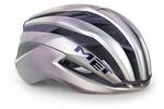 MET Trenta 3K Carbon Tadej Pogacar Helm 2026 Grau-Lila, Gr&ouml;&szlig;e S (52-56 cm)