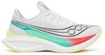 Saucony Endorphin Pro 5 Laufschuhe Wei&szlig;/Gr&uuml;n AW26 Damen, Gr&ouml;&szlig;e 35.5 EUR