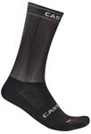 Castelli Fast Feet 4 Socken Schwarz, Gr&ouml;&szlig;e L/XL