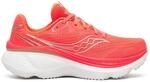 Saucony Hurricane 26 Laufschuhe Rot Wei&szlig; AW26 Damen, Gr&ouml;&szlig;e 35.5 EUR