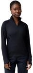 Brooks Dash 1/2 Zip 3.0 Langarmshirt Schwarz Damen, Gr&ouml;&szlig;e XS.