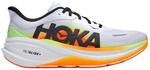 Hoka Clifton Pro Laufschuhe Wei&szlig;/Orange AW26, Gr&ouml;&szlig;e EU 46
