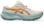 Asics Trabuco 14 Laufschuhe Wei&szlig; Blau AW26 Damen, Gr&ouml;&szlig;e 37,5 - EUR
