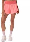 Asics Road 3.5in Kurze Hose Rosa Damen, Gr&ouml;&szlig;e L