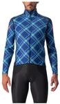 Castelli Perfetto Ros Karierte Blaue Jacke, Gr&ouml;&szlig;e 2XL