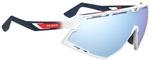 Rudy Project Defender Brille gl&auml;nzend wei&szlig; &ndash; White Multilaser Ice