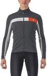 Castelli Mortirolo 6S Jacke Grau Wei&szlig;, Gr&ouml;&szlig;e M