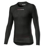 Castelli Prosecco Tech Langarm-Unterhemd Schwarz, Gr&ouml;&szlig;e L