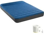 Intex 64012 Luftbett - Full Dura-Beam Truaire inkl. USB-Luftpumpe 137x191x22cm