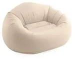 INTEX 66505NP Sitzsack Beanless Bag Chair creme 137x127x74cm