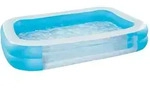 Happy People Planschbecken Family Pool mit Sichtfenster 262x175x50cm