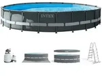 INTEX 26334GN, Intex 26334GN Frame Pool Set - Ultra XTR 610x122cm inkl. Filterpumpe,