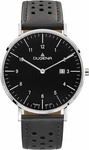 Dugena Uhren und Schmuck 4460898, Dugena Uhren und Schmuck Manhattan Schwarz Silber