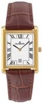 Quadra Classica Wei&szlig; Gold Lederband Braun