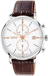 Festa Chrono Silber Lederband Braun