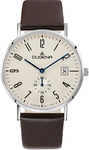 Mondo Beige Silber Lederband Braun