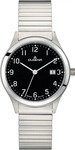 Dugena Uhren und Schmuck 4460754, Dugena Uhren und Schmuck Bari Schwarz Silber