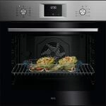 AEG 5000 SurroundCook&reg; / Einbaubackofen / Aqua-Reinigungsfunktion / Edelstahl mit