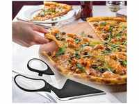 Pizzaschere aus Edelstahl - Griffe mit Silikonbeschichtung - Sauber... 83