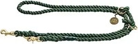 Hunter Verstellbare F&uuml;hrleine List Oliv L&auml;nge max. 200 cm | Durchmesser 1,2 cm