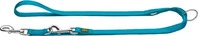 Hunter Verstellbare F&uuml;hrleine Nylon Cyan L 200 cm, B,2,5 cm Petrol