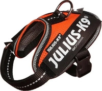 Julius-K9 IDC Powair Geschirr mit Logofeld, Orange 3 XS