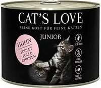 Cat's Love Nassfutter Junior Huhn 200g