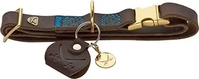 Hunter Hunde Halsung Sansibar Dunkelbraun 30-45/M
