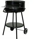 Koopman Grill - Zusammenklappbar - Mit Sockel - 51 x 82 cm - Schwarz